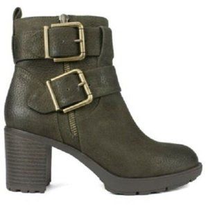 New WOMEN'S- WHITE MOUNTAIN GILMOUR BOOT Army Green NEW